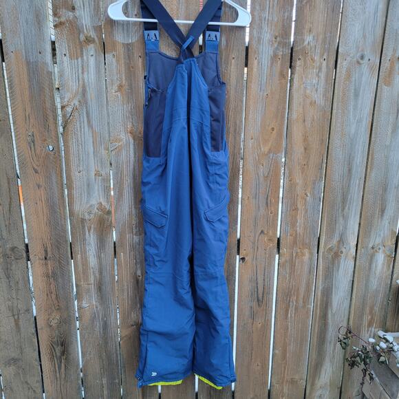 All In Motion Boys Blue Snow Bib Size 8/10 - Picture 6 of 9